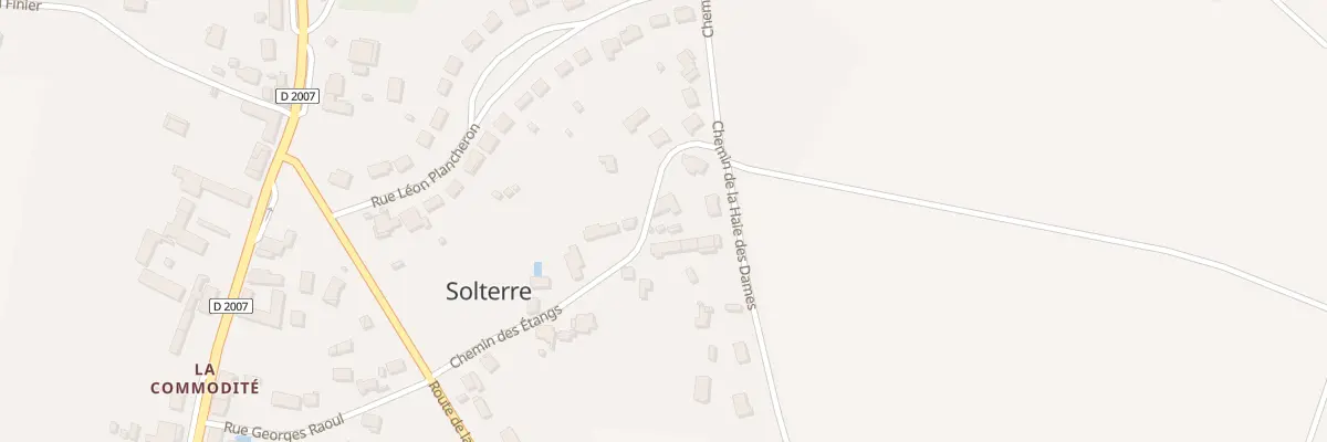 Plan du 16 Che des Etangs à Solterre