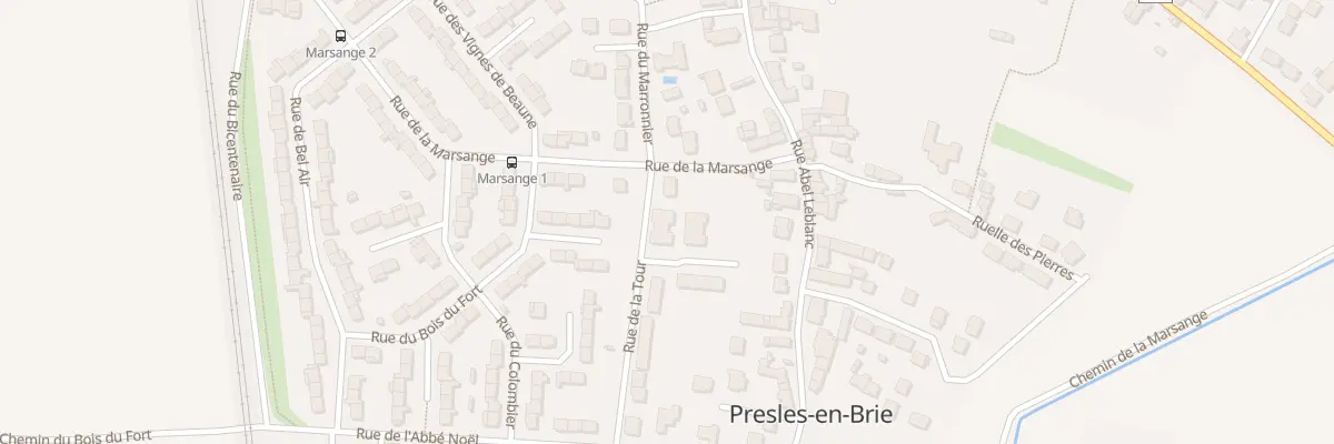 Plan du 1 Imp du Vieux Puits à Presles-en-Brie