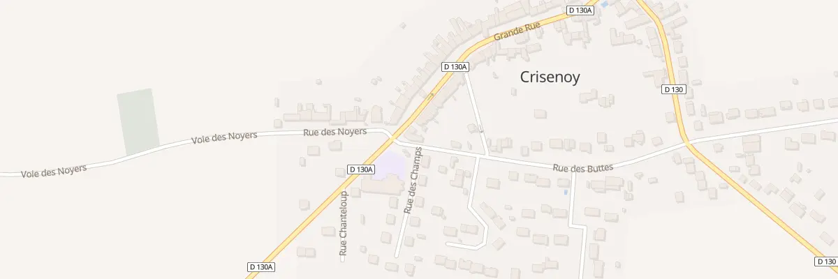 Plan du 2 Gr Grande Rue à Crisenoy