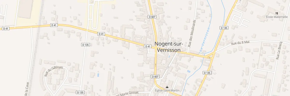 Plan du 1B Rue de Varennes à Nogent-sur-Vernisson