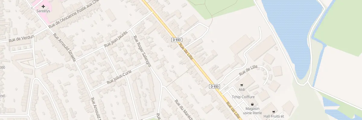 Plan du 132 Rue de Lille à Bailleul