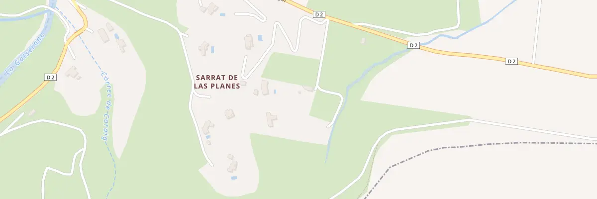 Plan du 781 Carrer Major à Montauriol