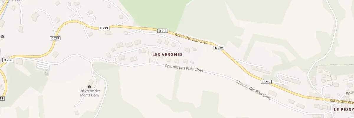 Plan du 7056 Les Vergnes à Murat-le-Quaire