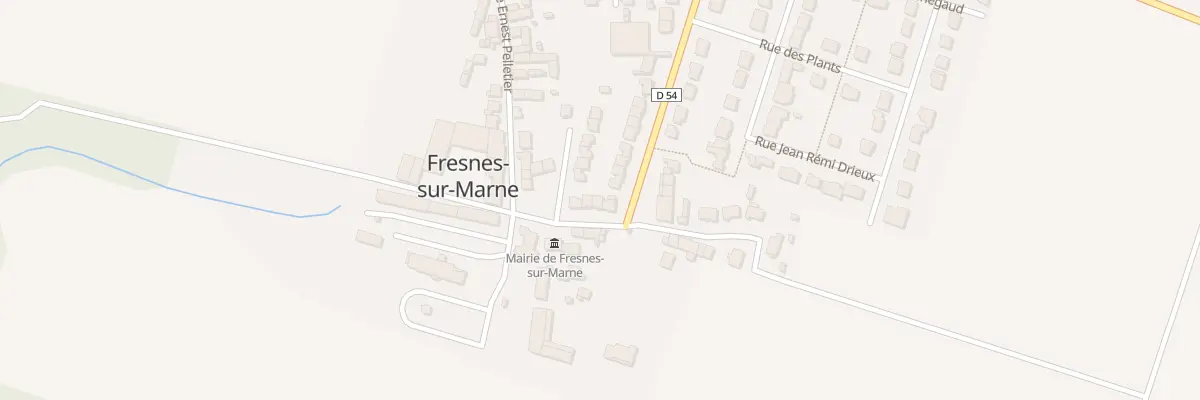 Plan du 15 Rue de l’Eglise à Fresnes-sur-Marne