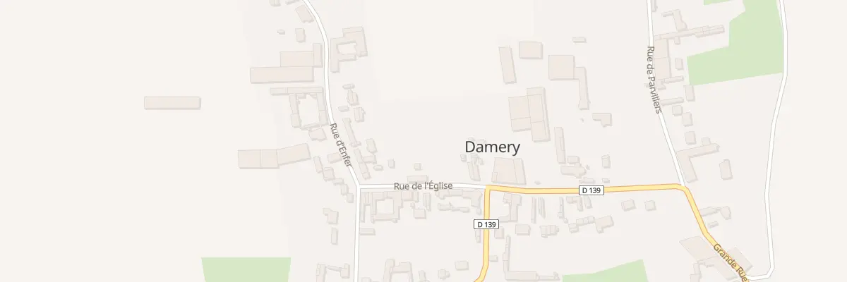 Plan du 20 Rue de l’Eglise à Damery