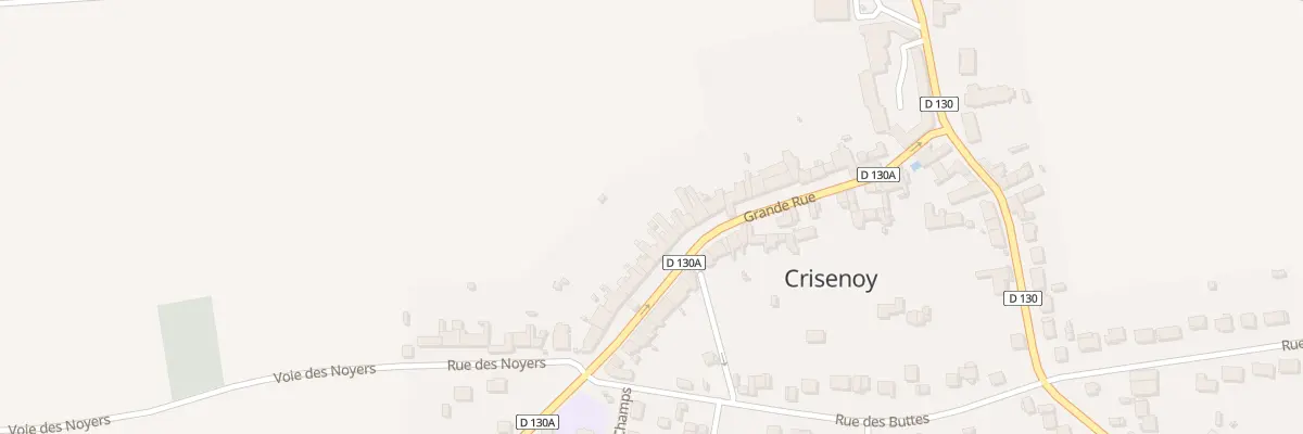 Plan du 17 Gr Grande Rue à Crisenoy