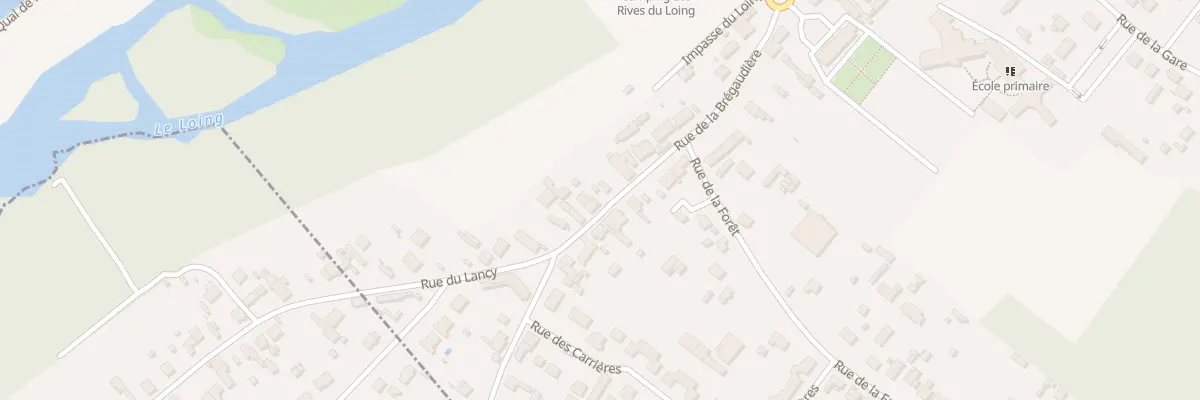Plan du 30 Rue de la Brégaudière à Cepoy