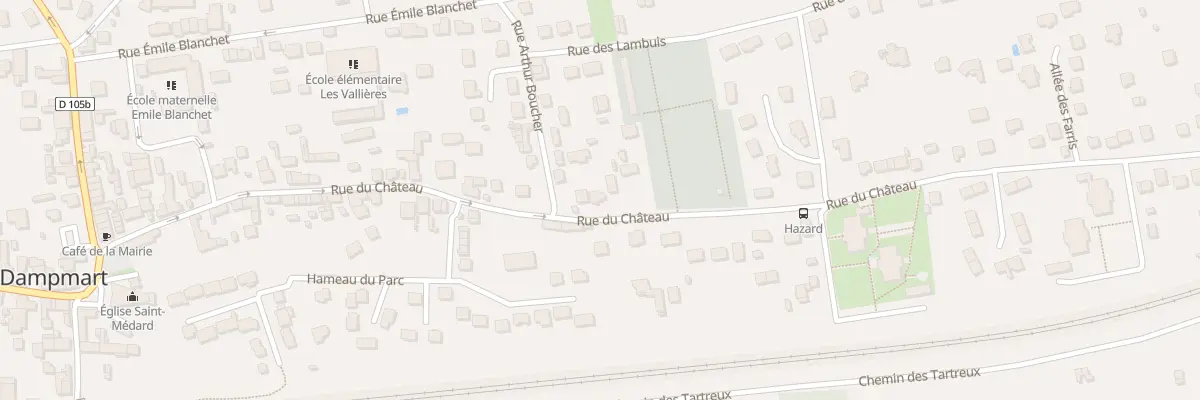 Plan du 57B Rue du Chateau à Dampmart
