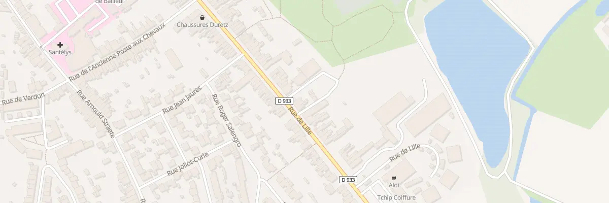 Plan du 133 Rue de Lille à Bailleul