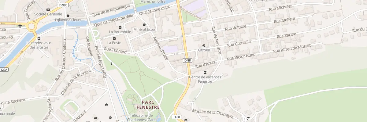 Plan du 154 Av d’Angleterre à La Bourboule