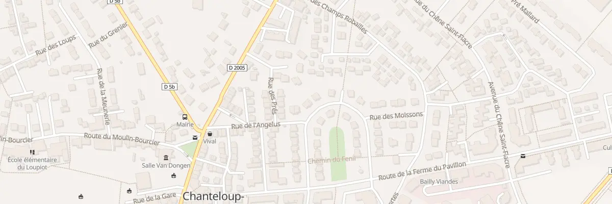 Plan du 17 Rue des Semailles à Chanteloup-en-Brie