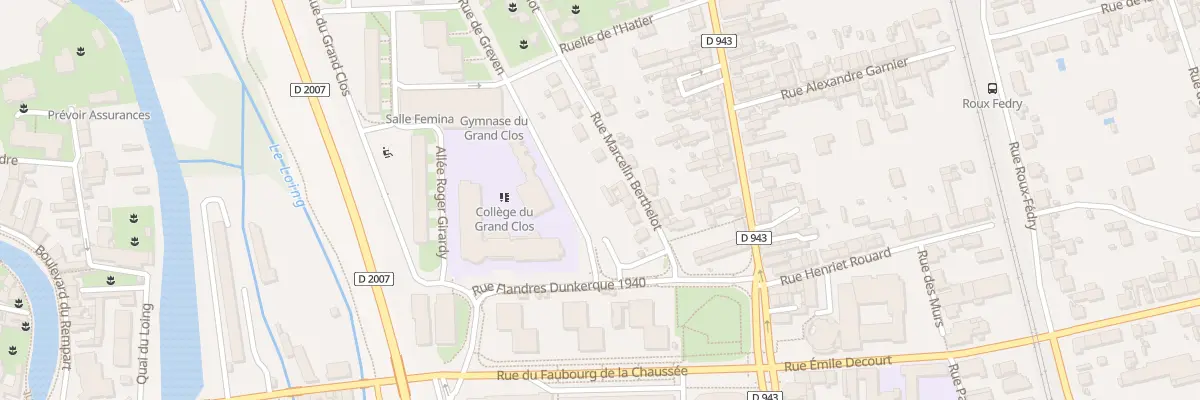 Plan du 50 Rue Marcelin Berthelot à Montargis