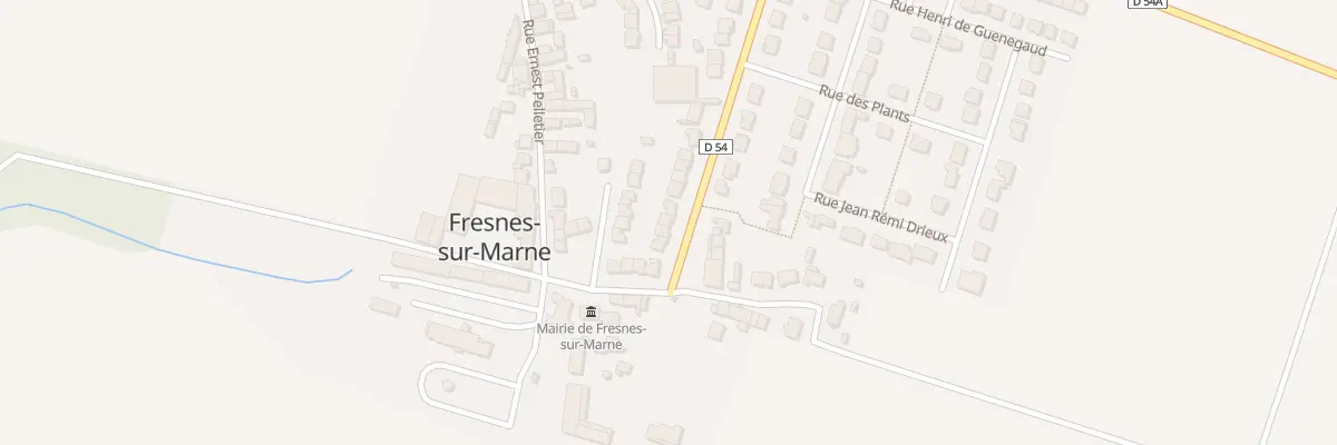 Plan du 28 Rue des Fermes à Fresnes-sur-Marne