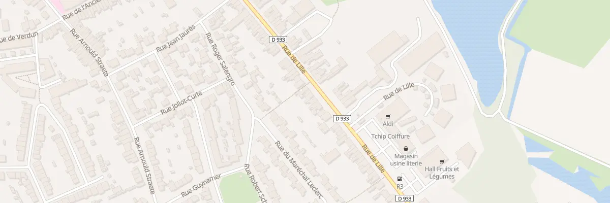 Plan du 144 Rue de Lille à Bailleul