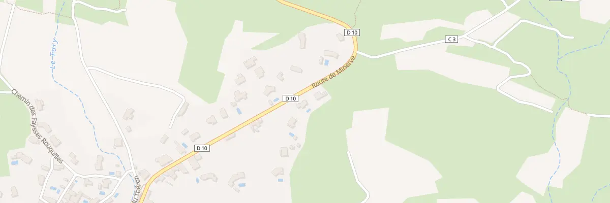 Plan du 5249 Rte de Minerve à Azillanet