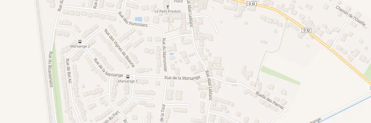 Plan du 14 Rue Abel Leblanc à Presles-en-Brie