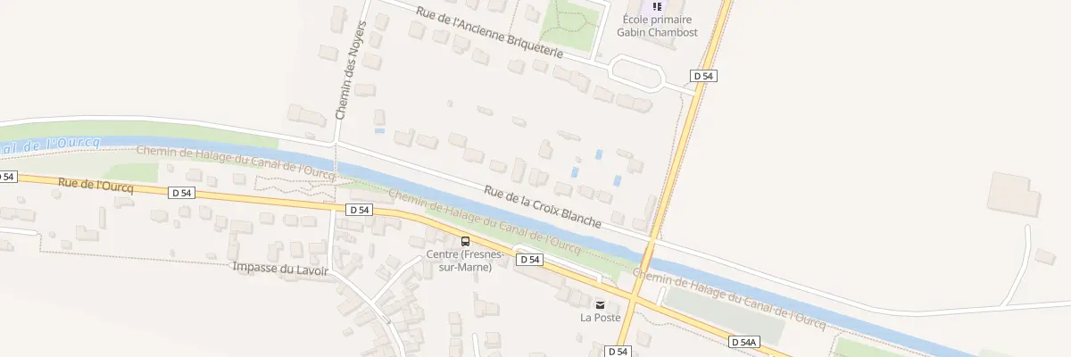 Plan du 12T Rue de la Croix Blanche à Fresnes-sur-Marne