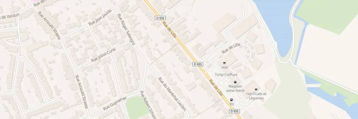Plan du 148 Rue de Lille à Bailleul