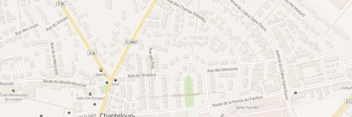 Plan du 19 Rue des Semailles à Chanteloup-en-Brie