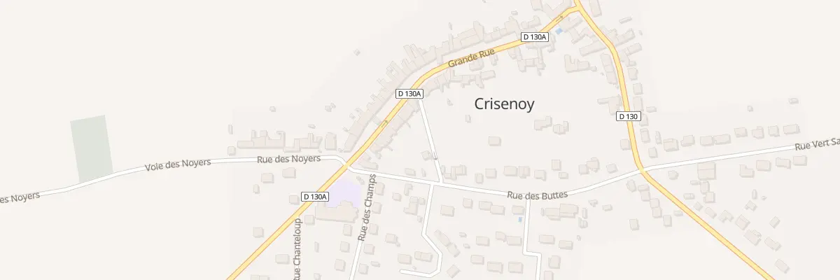 Plan du 18 Grande Rue à Crisenoy
