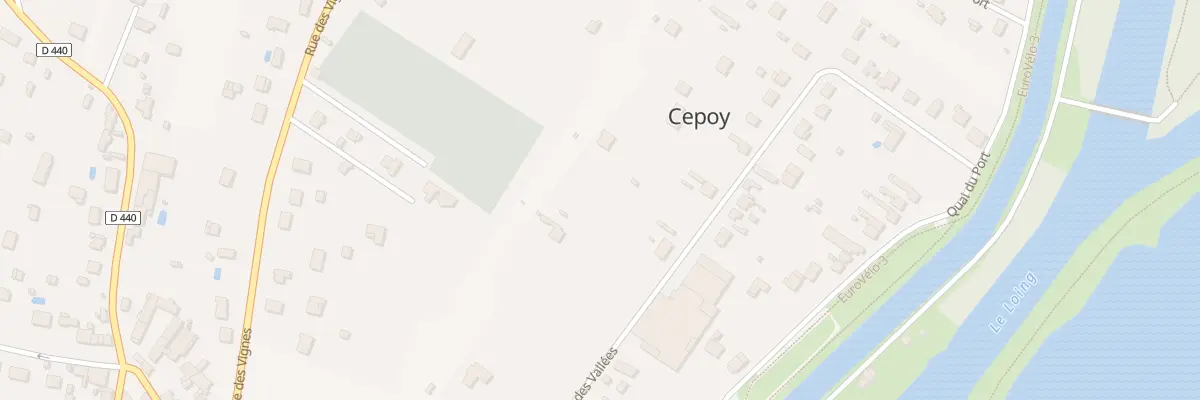 Plan du 3 Rue des Vallées à Cepoy