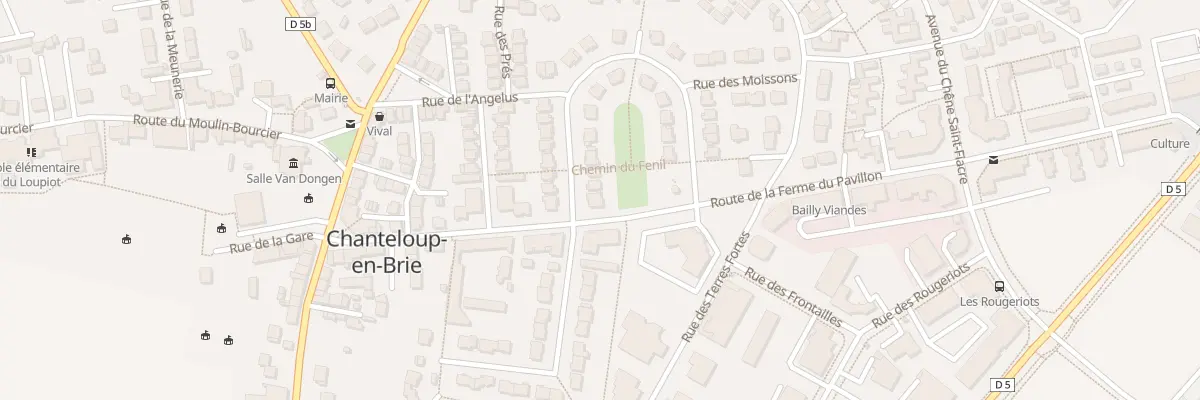 Plan du 2 Rue des Semailles à Chanteloup-en-Brie