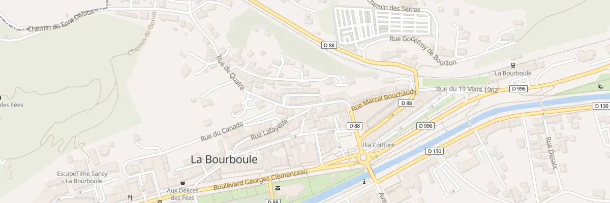 Plan du 66 Rue de Quaire à La Bourboule