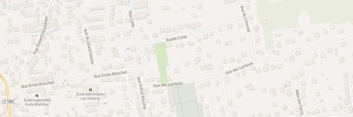 Plan du 11 Rue des Lambuis à Dampmart