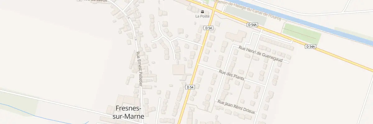 Plan du 10 Rue des Fermes à Fresnes-sur-Marne