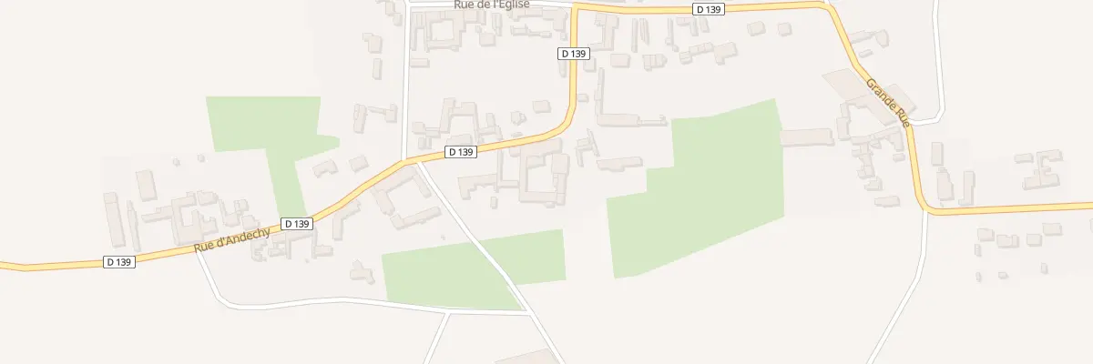 Plan du 9 Rue d’Andechy à Damery