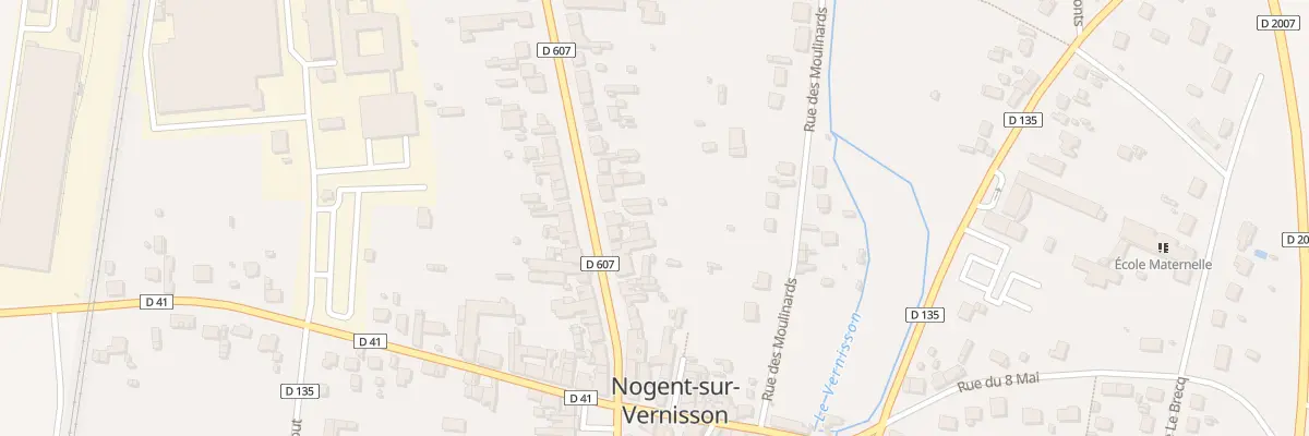 Plan du 26 Rue Georges Bannery à Nogent-sur-Vernisson
