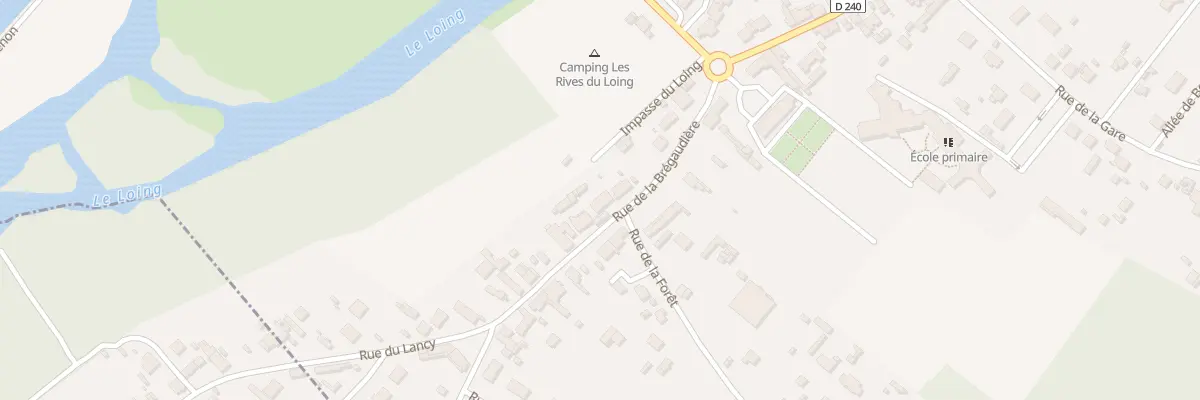 Plan du 12 Rue de la Brégaudière à Cepoy