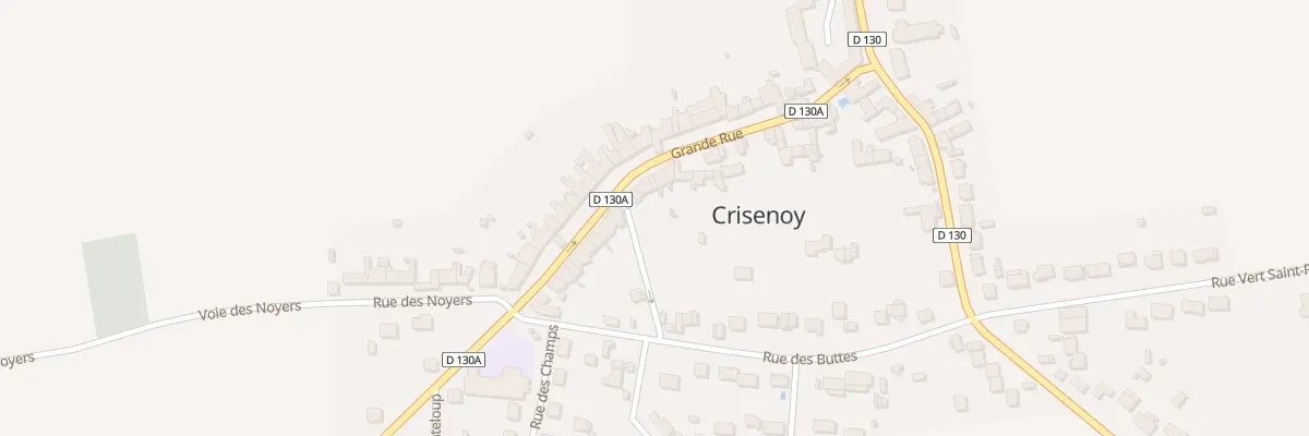 Plan du 24 Gr Grande Rue à Crisenoy