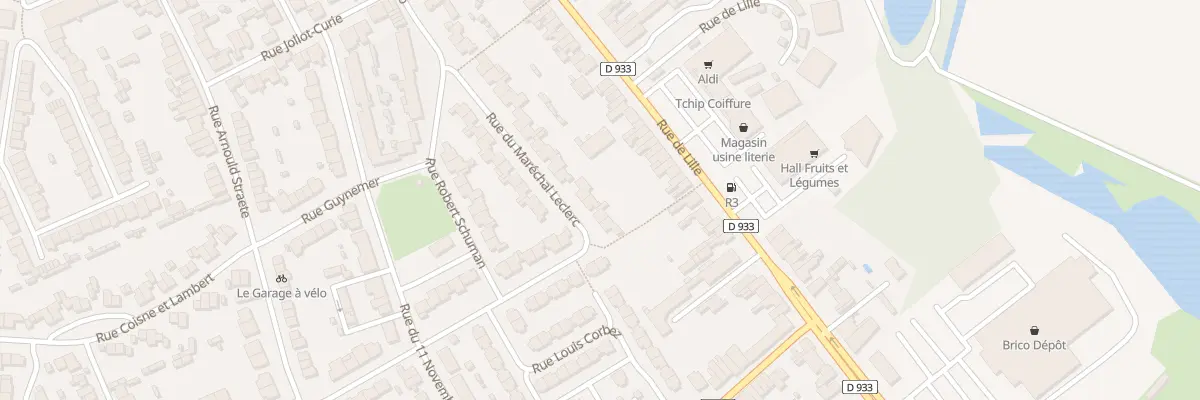 Plan du 27 Rue du Maréchal Leclerc à Bailleul