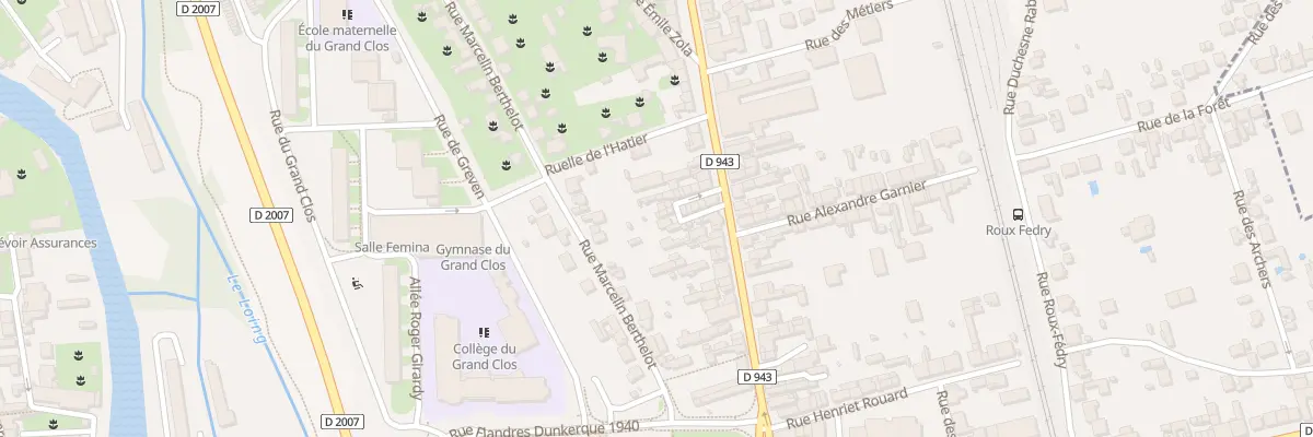 Plan du 95B Rue Paul Doumer à Montargis