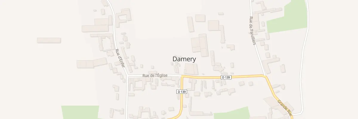 Plan du 10 Rue de l’Eglise à Damery