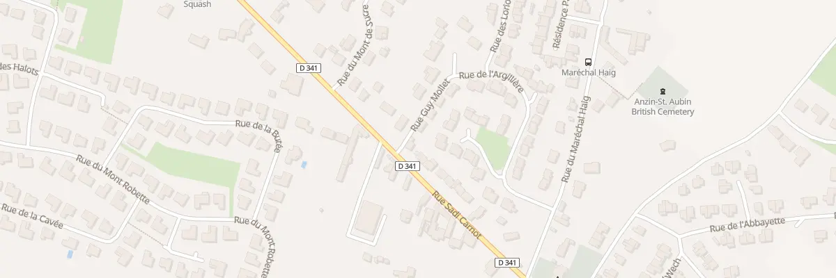 Plan du 14 Rue Sadi Carnot à Anzin-Saint-Aubin
