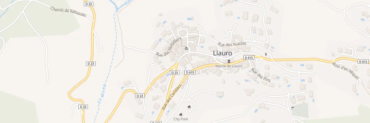 Plan du 4 Rue des Treilles à Llauro