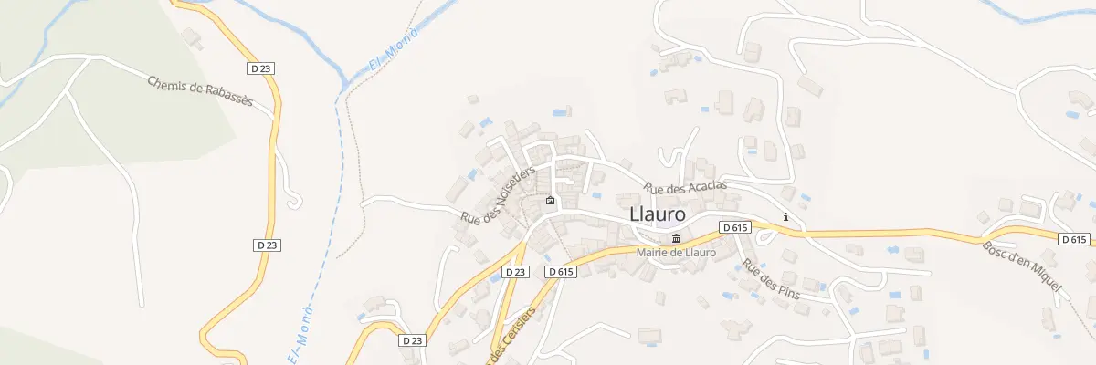 Plan du 4 Rue des Saules à Llauro