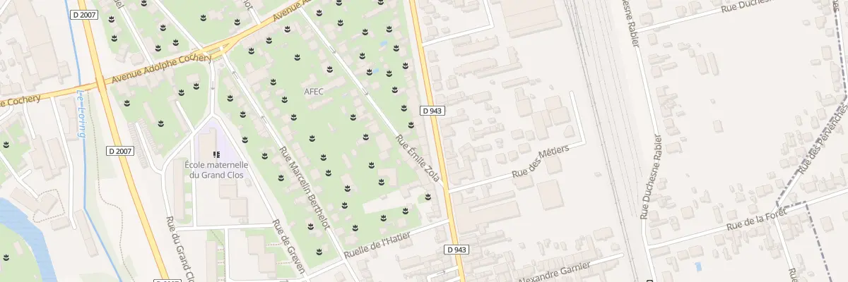 Plan du 125 Rue Paul Doumer à Montargis