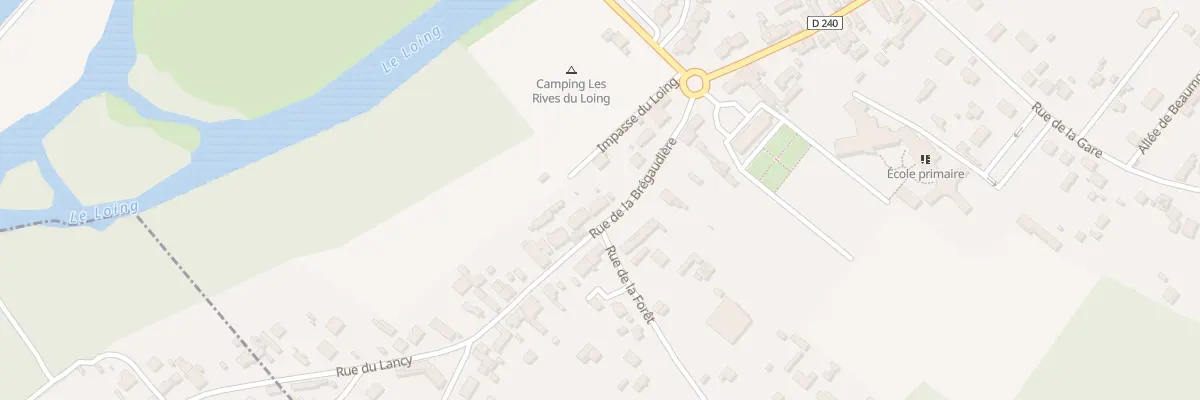 Plan du 10 Rue de la Brégaudière à Cepoy