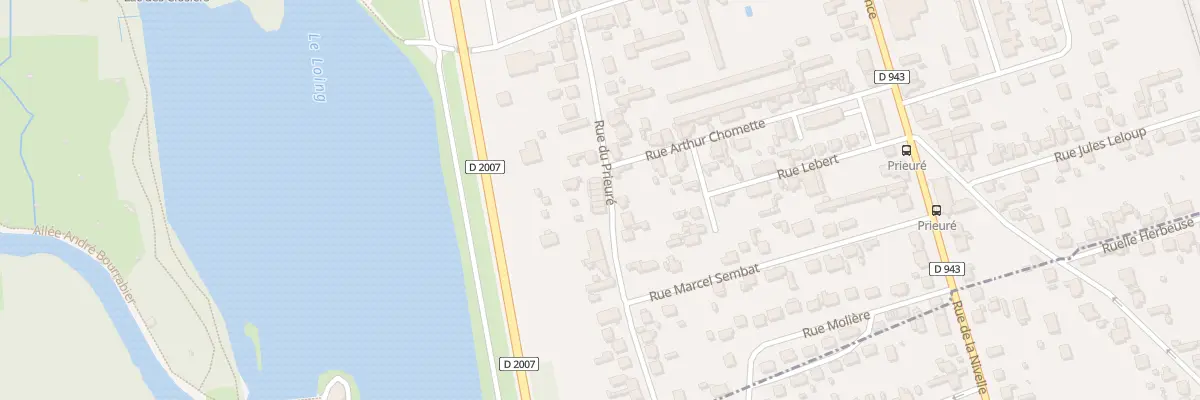 Plan du 24 Rue du Prieuré à Montargis