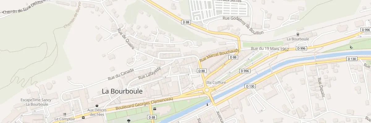 Plan du 25 Rue de Quaire à La Bourboule