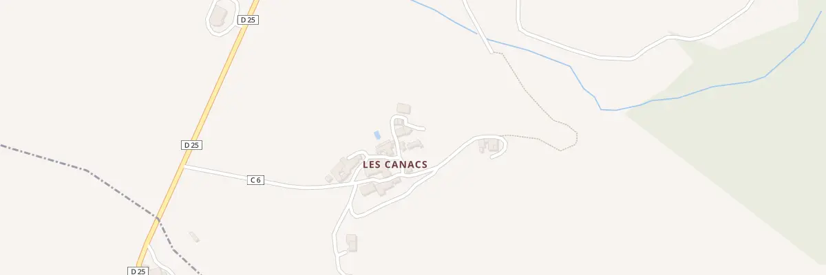 Plan du 5207 Les Canacs à Saint-Izaire