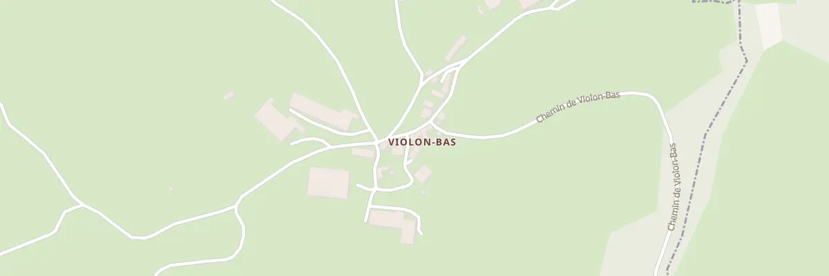 Plan du 865 Hameau de Violon Bas à Villefranche-de-Panat