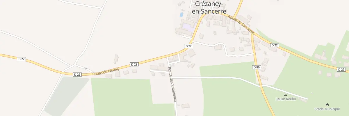 Plan du 3 Rue de la Voltonnerie à Crézancy-en-Sancerre