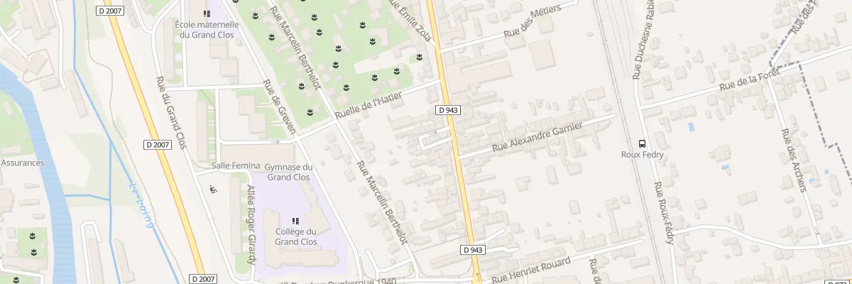 Plan du 95 Rue Paul Doumer à Montargis