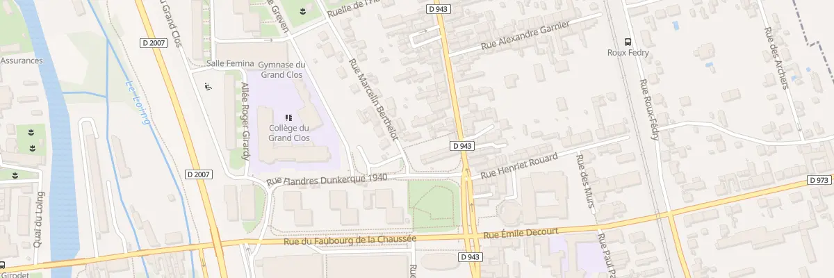 Plan du 79 Rue Marcelin Berthelot à Montargis