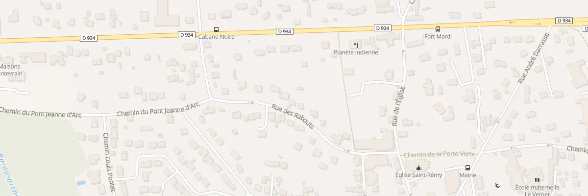 Plan du 12 Rue des Rabouts à Montévrain