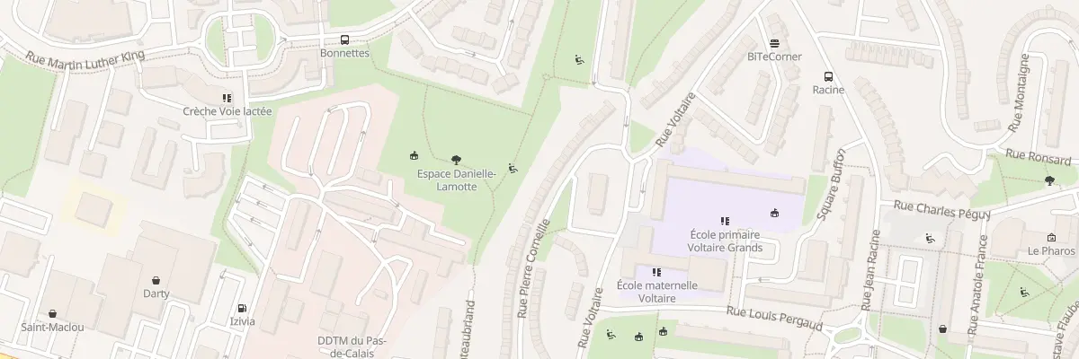 Plan du 31 Rue Pierre Corneille à Arras